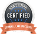 State Bar Certified Criminal Law Specialist
